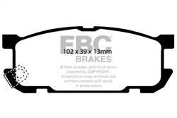 EBC Brakes - EBC Brakes UD891 Ultimax OEM Replacement Brake Pads - Image 1