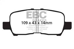 EBC Brakes - EBC Brakes UD999 Ultimax OEM Replacement Brake Pads - Image 1