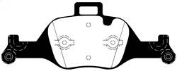 EBC Brakes - EBC Brakes UD2060 Ultimax OEM Replacement Brake Pads - Image 1