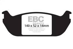 EBC Brakes - EBC Brakes UD952 Ultimax OEM Replacement Brake Pads - Image 1