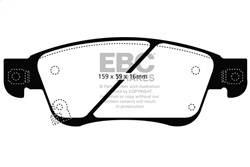 EBC Brakes - EBC Brakes UD1287 Ultimax OEM Replacement Brake Pads - Image 1