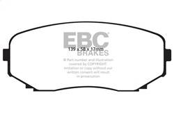 EBC Brakes - EBC Brakes UD1258 Ultimax OEM Replacement Brake Pads - Image 1