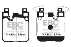 EBC Brakes - EBC Brakes DP32133C Redstuff Ceramic Low Dust Brake Pads - Image 1