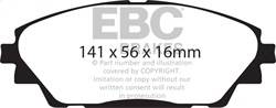 EBC Brakes - EBC Brakes DP32185C Redstuff Ceramic Low Dust Brake Pads - Image 1