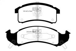 EBC Brakes - EBC Brakes DP31271C Redstuff Ceramic Low Dust Brake Pads - Image 1