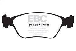 EBC Brakes - EBC Brakes DP31362C Redstuff Ceramic Low Dust Brake Pads - Image 1