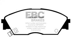 EBC Brakes - EBC Brakes DP3706C Redstuff Ceramic Low Dust Brake Pads - Image 1