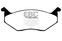 EBC Brakes - EBC Brakes DP2678 Greenstuff 2000 Series Sport Brake Pads - Image 1