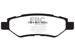 EBC Brakes - EBC Brakes DP21829 Greenstuff 2000 Series Sport Brake Pads - Image 1