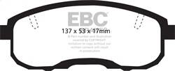 EBC Brakes - EBC Brakes DP21752 Greenstuff 2000 Series Sport Brake Pads - Image 1