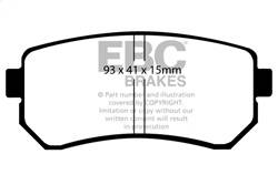 EBC Brakes - EBC Brakes DP21769 Greenstuff 2000 Series Sport Brake Pads - Image 1