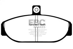 EBC Brakes - EBC Brakes DP2435 Greenstuff 2000 Series Sport Brake Pads - Image 1