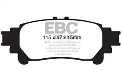 EBC Brakes - EBC Brakes DP21850 Greenstuff 2000 Series Sport Brake Pads - Image 1