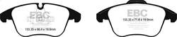 EBC Brakes - EBC Brakes DP22252 Greenstuff 2000 Series Sport Brake Pads - Image 1