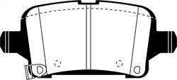 EBC Brakes - EBC Brakes DP43057R Yellowstuff Street And Track Brake Pads - Image 1