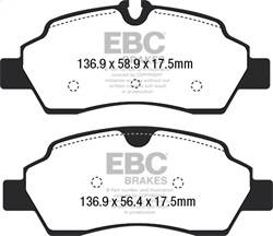 EBC Brakes - EBC Brakes DP42222R Yellowstuff Street And Track Brake Pads - Image 1