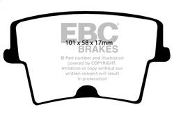 EBC Brakes - EBC Brakes DP41722R Yellowstuff Street And Track Brake Pads - Image 1