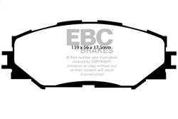 EBC Brakes - EBC Brakes DP41791R Yellowstuff Street And Track Brake Pads - Image 1