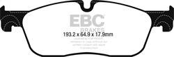 EBC Brakes - EBC Brakes DP42251R Yellowstuff Street And Track Brake Pads - Image 1