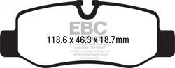 EBC Brakes - EBC Brakes UD1893 Ultimax OEM Replacement Brake Pads - Image 1