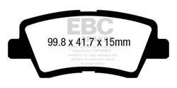 EBC Brakes - EBC Brakes UD1445 Ultimax OEM Replacement Brake Pads - Image 1