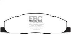 EBC Brakes - EBC Brakes UD1400 Ultimax OEM Replacement Brake Pads - Image 1