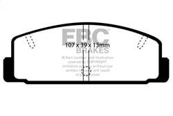 EBC Brakes - EBC Brakes UD332 Ultimax OEM Replacement Brake Pads - Image 1