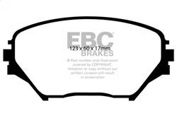 EBC Brakes - EBC Brakes UD862 Ultimax OEM Replacement Brake Pads - Image 1