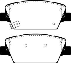 EBC Brakes - EBC Brakes UD2050 Ultimax OEM Replacement Brake Pads - Image 1