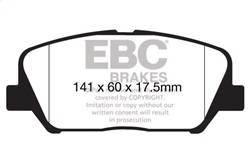 EBC Brakes - EBC Brakes UD1827 Ultimax OEM Replacement Brake Pads - Image 1