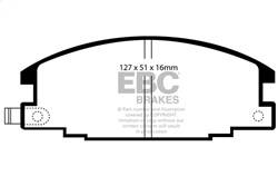 EBC Brakes - EBC Brakes UD363 Ultimax OEM Replacement Brake Pads - Image 1