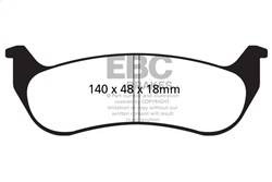 EBC Brakes - EBC Brakes UD998 Ultimax OEM Replacement Brake Pads - Image 1