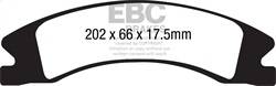 EBC Brakes - EBC Brakes UD1565 Ultimax OEM Replacement Brake Pads - Image 1