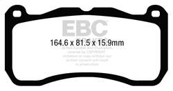 EBC Brakes - EBC Brakes DP33013C Redstuff Ceramic Low Dust Brake Pads - Image 1