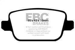 EBC Brakes - EBC Brakes DP31933C Redstuff Ceramic Low Dust Brake Pads - Image 1