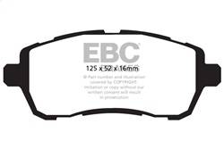 EBC Brakes - EBC Brakes DP22002 Greenstuff 2000 Series Sport Brake Pads - Image 1