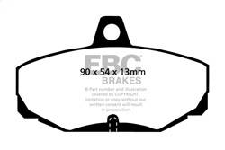 EBC Brakes - EBC Brakes DP2617 Greenstuff 2000 Series Sport Brake Pads - Image 1