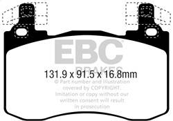 EBC Brakes - EBC Brakes DP22356 Greenstuff 2000 Series Sport Brake Pads - Image 1