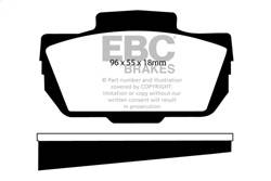 EBC Brakes - EBC Brakes DP2149 Greenstuff 2000 Series Sport Brake Pads - Image 1