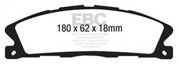 EBC Brakes - EBC Brakes DP21886 Greenstuff 2000 Series Sport Brake Pads - Image 1