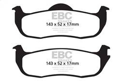 EBC Brakes - EBC Brakes DP61707 6000 Series Greenstuff Truck/SUV Brakes Disc Pads - Image 1