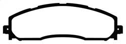 EBC Brakes - EBC Brakes DP63016 6000 Series Greenstuff Truck/SUV Brakes Disc Pads - Image 1