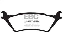 EBC Brakes - EBC Brakes DP61891 6000 Series Greenstuff Truck/SUV Brakes Disc Pads - Image 1