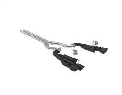 MBRP Exhaust - MBRP Exhaust S7282BLK Armor BLK Cat Back Exhaust System - Image 1