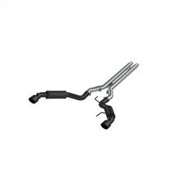 MBRP Exhaust - MBRP Exhaust S7278BLK Armor BLK Cat Back Exhaust System - Image 1