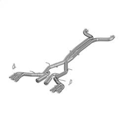 MBRP Exhaust - MBRP Exhaust S7033AL Armor Lite Cat Back Exhaust System - Image 1