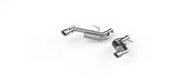 MBRP Exhaust - MBRP Exhaust S7038AL Armor Lite Axle Back Exhaust System - Image 1