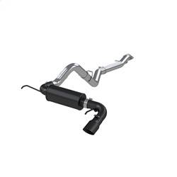 MBRP Exhaust - MBRP Exhaust S5235BLK Armor BLK Cat Back Performance Exhaust System - Image 1