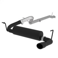 MBRP Exhaust - MBRP Exhaust S5526BLK Armor BLK Cat Back Exhaust System - Image 1