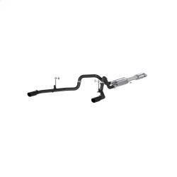 MBRP Exhaust - MBRP Exhaust S5258BLK Armor BLK Cat Back Exhaust System - Image 1